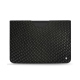 가죽 커버 Microsoft Surface Pro 8 / 9 / 10 / 11 - Serpent nero ( Noir / Black) 