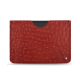 Capa em pele Microsoft Surface Pro 8 / 9 / 10 / 11 - Autruche ciliegia ( Pantone #a4343a ) 