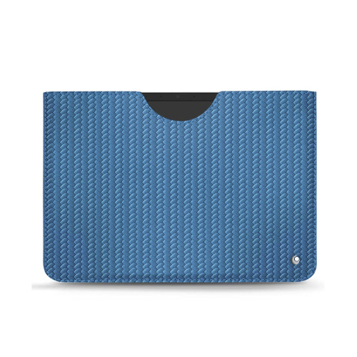 Lussuosa custodia in pelle per Microsoft Surface Pro 8, 9, 10 e 11Abaca ishia ( Pantone #395775 ) 