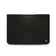 Custodia in pelle Microsoft Surface Pro 8 / 9 / 10 / 11 - Abaca nero ( Noir / Black) 