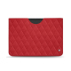 가죽 커버 Microsoft Surface Pro 8 / 9 / 10 / 11 - Rouge troupelenc - Couture ( Pantone #AB191A )