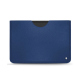 Microsoft Surface Pro 8 / 9 / 10 / 11 leather pouch - Bleu frisson ( Pantone #29588c ) 
