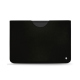 Microsoft Surface Pro 8 / 9 / 10 / 11 leather pouch - Noir Veggie ( Noir / Black) 