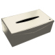 Scatola per fazzoletti - Rettangolare - Blanc PU ( White ) 