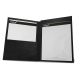 Hotel document folder - Noir ( Nappa / Black ) 