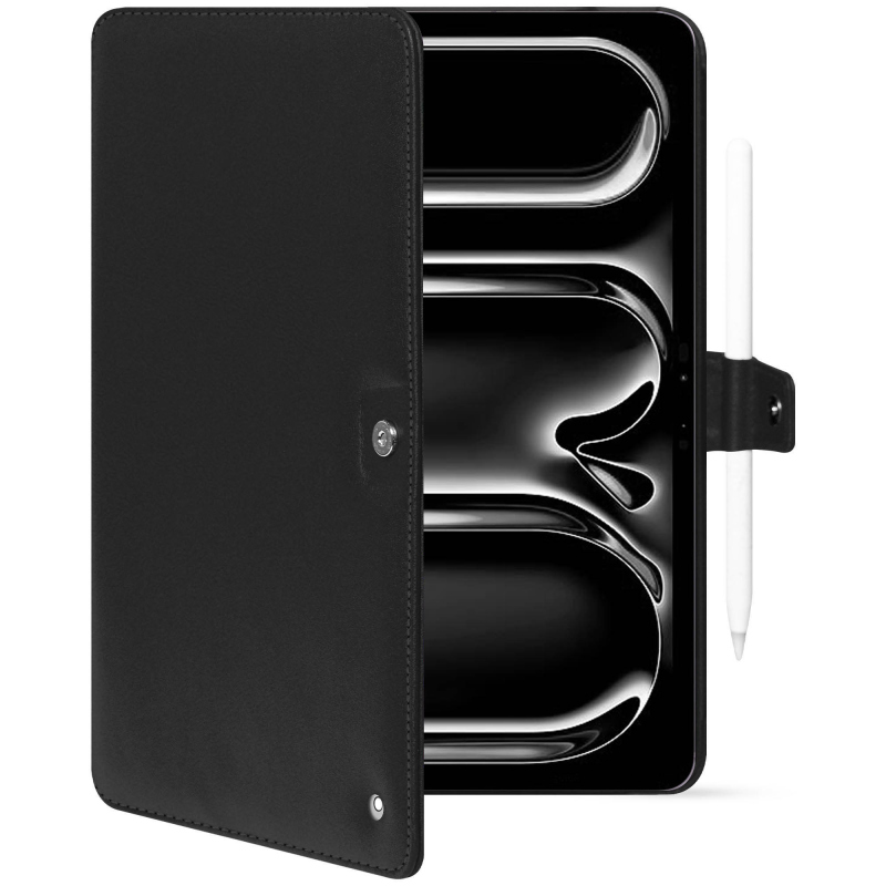 Étui portefeuille cuir Apple iPad Pro 11 (2024)