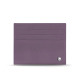 Leather card holder - Anti-RFID / NFC - Lilas ( Nappa - Pantone #b9a3e3 ) 