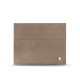 Porta-cartões em pele - Anti-RFID / NFC - Taupe vintage ( Pantone #bda790 ) 