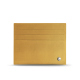 Porta-cartões em pele - Anti-RFID / NFC - Or Maïa ( Pantone 871C ) 