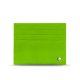 Kartenetui aus Leder - Anti-RFID / NFC - Vert fluo ( Pantone #00ab5f ) 