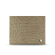 Porta-carte in pelle - Anti-RFID / NFC - Autruche desert ( Pantone #A39382 ) 