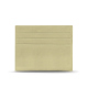Porta-cartões em pele - Anti-RFID / NFC - Beige PU ( Pantone #ceb888 ) 