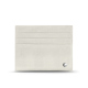 レザーのカードケー - RFID / NFC 保護機能付き - Blanc escumo ( Pantone #D6D6D1 )