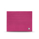 Porta-cartões em pele - Anti-RFID / NFC - Rose BB ( Pantone #DB599F )