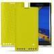 Lederschutzhülle Blackberry Priv - Jaune fluo