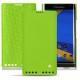 Blackberry Priv leather case - Vert fluo