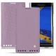 Blackberry Priv leather case - Lilas ( Nappa - Pantone 2645U ) 