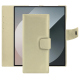 삼성 갤럭시 Z 폴드6 가죽 지갑 케이스 - Beige PU ( Pantone #ceb888 ) 