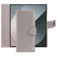 Capa de couro para carteira Samsung Galaxy Z Fold6 - Taupe innocent ( Pantone #d6d2c4 ) 
