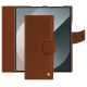 Custodia in pelle Samsung Galaxy Z Fold6 - Marron Veggie ( Pantone #95614d ) 