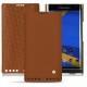 Blackberry Priv leather case - Marron ( Nappa - Pantone 1615C ) 