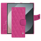 Funda de piel para cartera Samsung Galaxy Z Fold6 - Rose BB - Couture ( Pantone #DB599F )