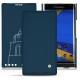 Capa em pele Blackberry Priv - Blu mediterran