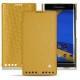 Capa em pele Blackberry Priv - Mimosa ( Pantone 141C ) 