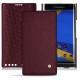 Blackberry Priv leather case - Lie de vin ( Pantone 5115C ) 