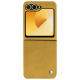 Capa em pele Samsung Galaxy Z Flip6 - Mimosa ( Pantone #b39437 ) 
