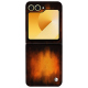 Custodia in pelle Samsung Galaxy Z Flip6 - Fauve Patine