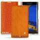 Funda de piel Blackberry Priv - Abaca arancio