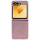 Funda de piel Samsung Galaxy Z Flip6 - Rose PU ( Pantone #efbae1 ) 