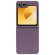 가죽 커버 Samsung Galaxy Z Flip6 - Lilas PU ( Pantone #b9a3e3 )