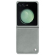硬质真皮保护套 Samsung Galaxy Z Flip5 - Gris ( Nappa - Pantone #c1c6c8 ) 