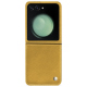 Lederschutzhülle Samsung Galaxy Z Flip5 - Mimosa ( Pantone #b39437 ) 