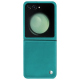 Custodia in pelle Samsung Galaxy Z Flip5 - Bleu fluo