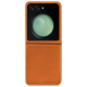 Custodia in pelle Samsung Galaxy Z Flip5 - Orange PU ( Pantone #ff9351 )