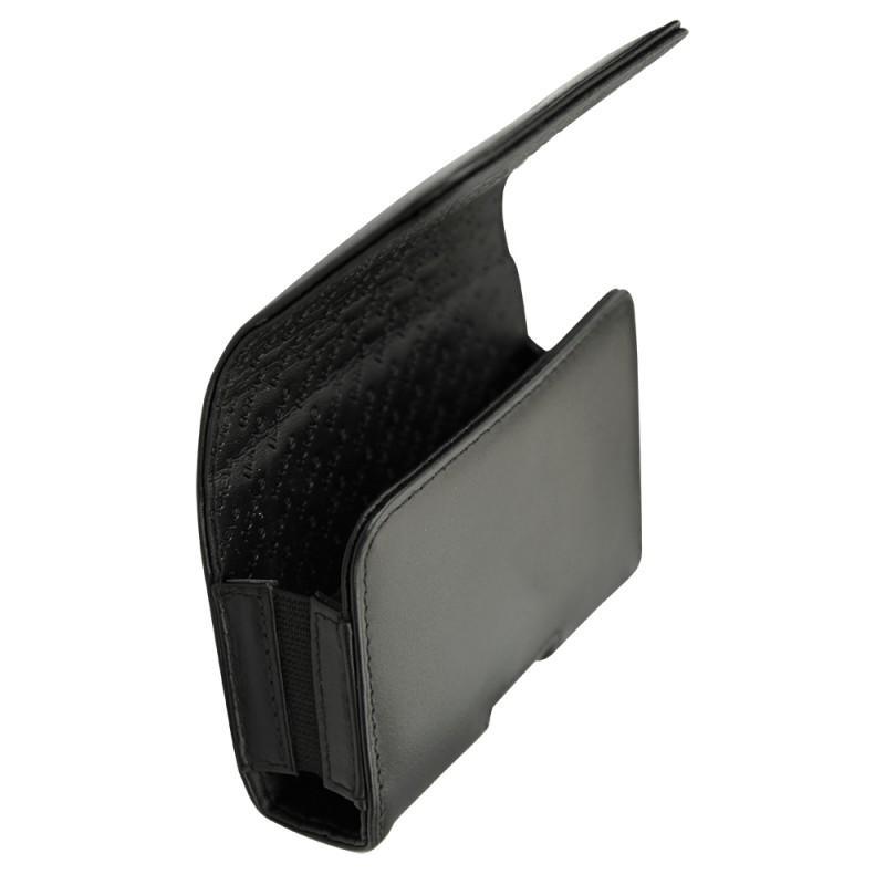 Universal L leather case for cameras - Noir ( Nappa - Black ) 