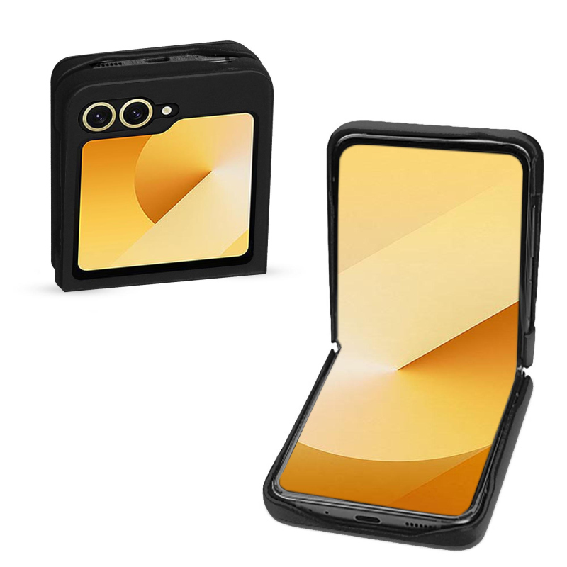 Coque cuir Samsung Galaxy Z Flip6