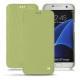 硬质真皮保护套 Samsung Galaxy S7 Edge - Vert olive ( Nappa - Pantone 578U ) 