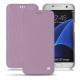 Funda de piel Samsung Galaxy S7 Edge - Lilas ( Nappa - Pantone 2645U ) 