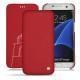 Lederschutzhülle Samsung Galaxy S7 Edge - Rouge troupelenc