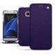 Funda de piel Samsung Galaxy S7 Edge - Cobalt ( Pantone 2766C ) 