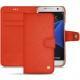 Housse cuir Samsung Galaxy S7 Edge