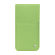 Pochette cuir Apple iPhone 16 - Vert olive ( Nappa - Pantone #a7c58e ) 
