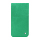 Capa em pele Apple iPhone 16 - Menthe vintage ( Pantone #37b375 ) 