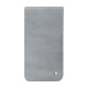 Custodia in pelle Apple iPhone 16 - Platinium ( Pantone 877C ) 