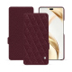 Honor 200 Pro leather case - Lie de vin - Couture ( Pantone #412234 ) 