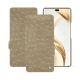 Funda de piel Honor 200 Pro - Autruche desert ( Pantone #A39382 ) 
